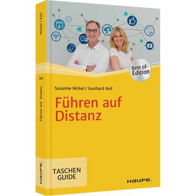 Buchcover „Führen auf Distanz“, Haufe TaschenGuide